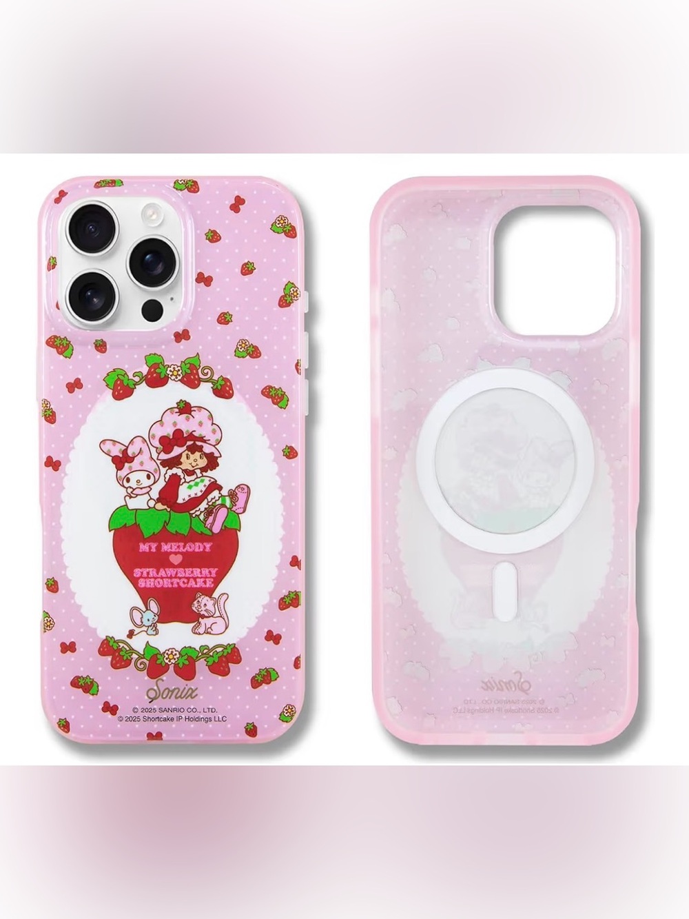 Sonix x Strawberry shortcake  Pink MagSafe Phone Case